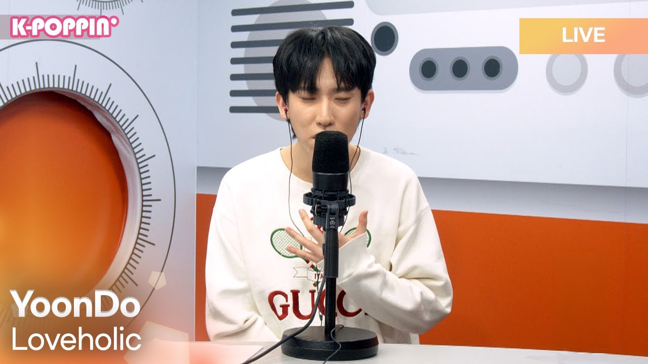윤도 (YoonDo) - 중독된 사랑 (Loveholic) | K-Pop Live Session| K-Poppin'