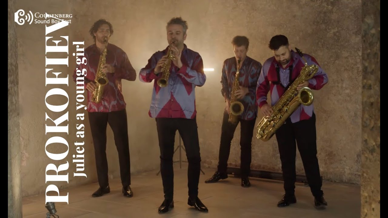 PROKOFIEV "Juliet As A Young Girl" from Romeo and Juliet Ballet • SIGNUM saxophone quartet