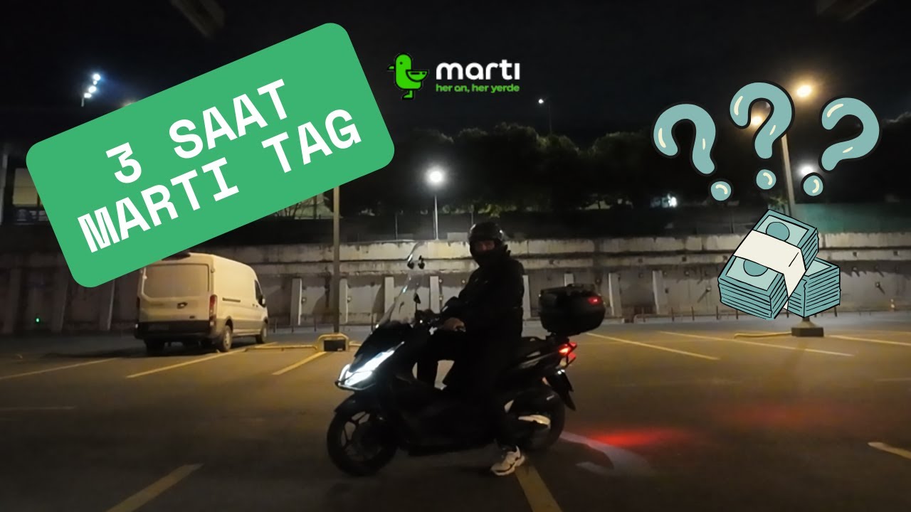 3 Saat Boyunca Martı TAG Sürücüsü Oldum | Kaç Para Kazandım