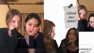 RYEJI (Ryujin, Yeji) ITZY LIVE ON INSTAGRAM 230418