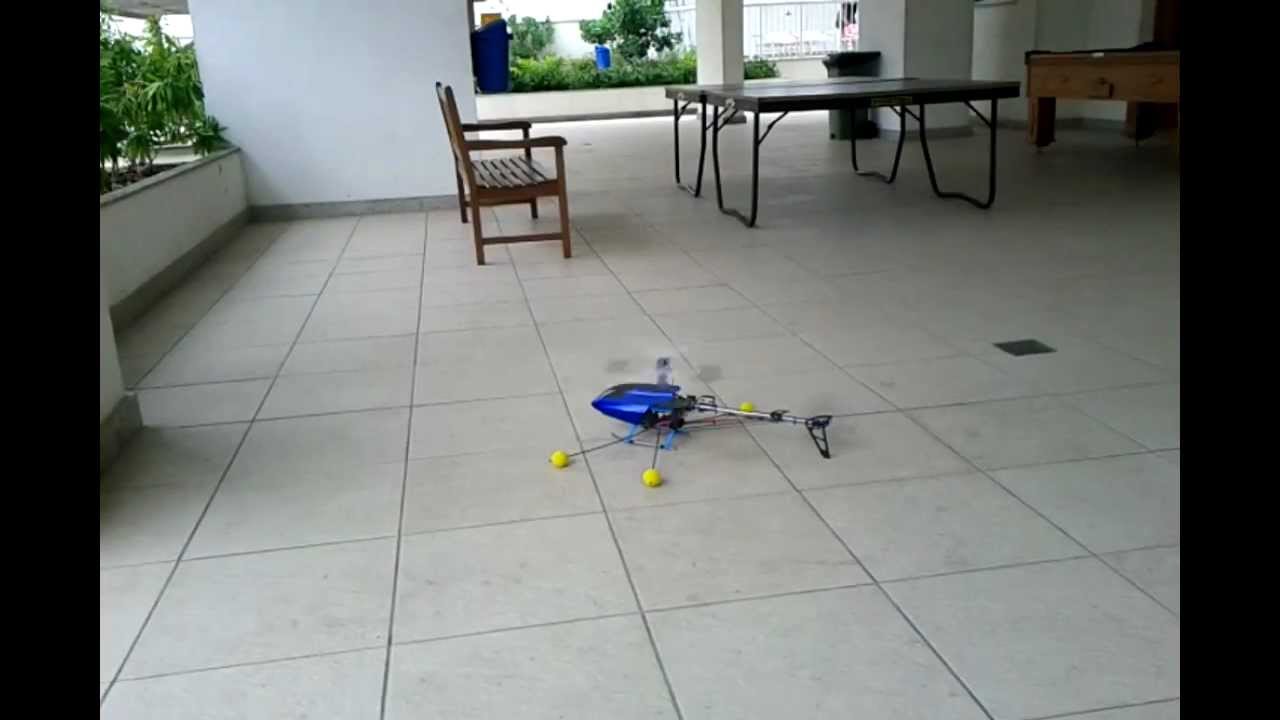 Biricoptero: Primeiros voos de testes pós-montagem - CopterX 450 SE V2 after build