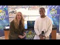 ABC57's Allison Hayes chats with former ND great Troy Pride Jr.