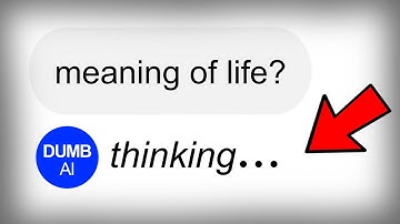 i asked the DUMBEST ai what the meaning of life is...