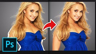 How to Make Smooth Cut Outs in Photoshop | Fix Ugly Edges When Removing Background