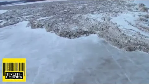 Incredible video: Massive ice surge on Saskatchewan River - Truthloader