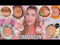 NEW DESSERT BUTTER BRONZERS! I TRIED EVER SINGLE ONE! | Paige Koren