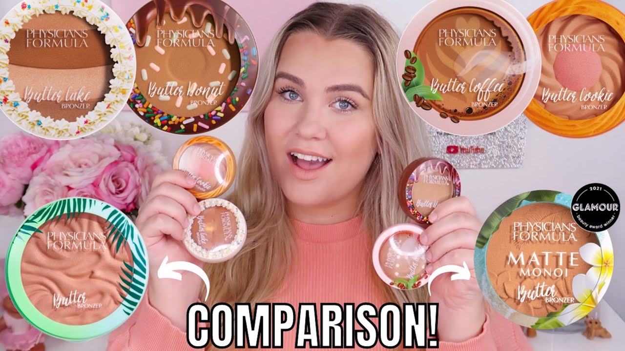 NEW DESSERT BUTTER BRONZERS! I TRIED EVER SINGLE ONE! Paige Koren