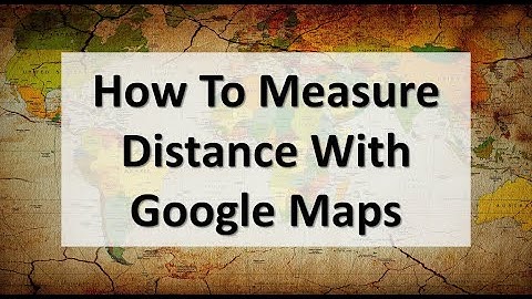 How to Measure Distance between two points in google maps