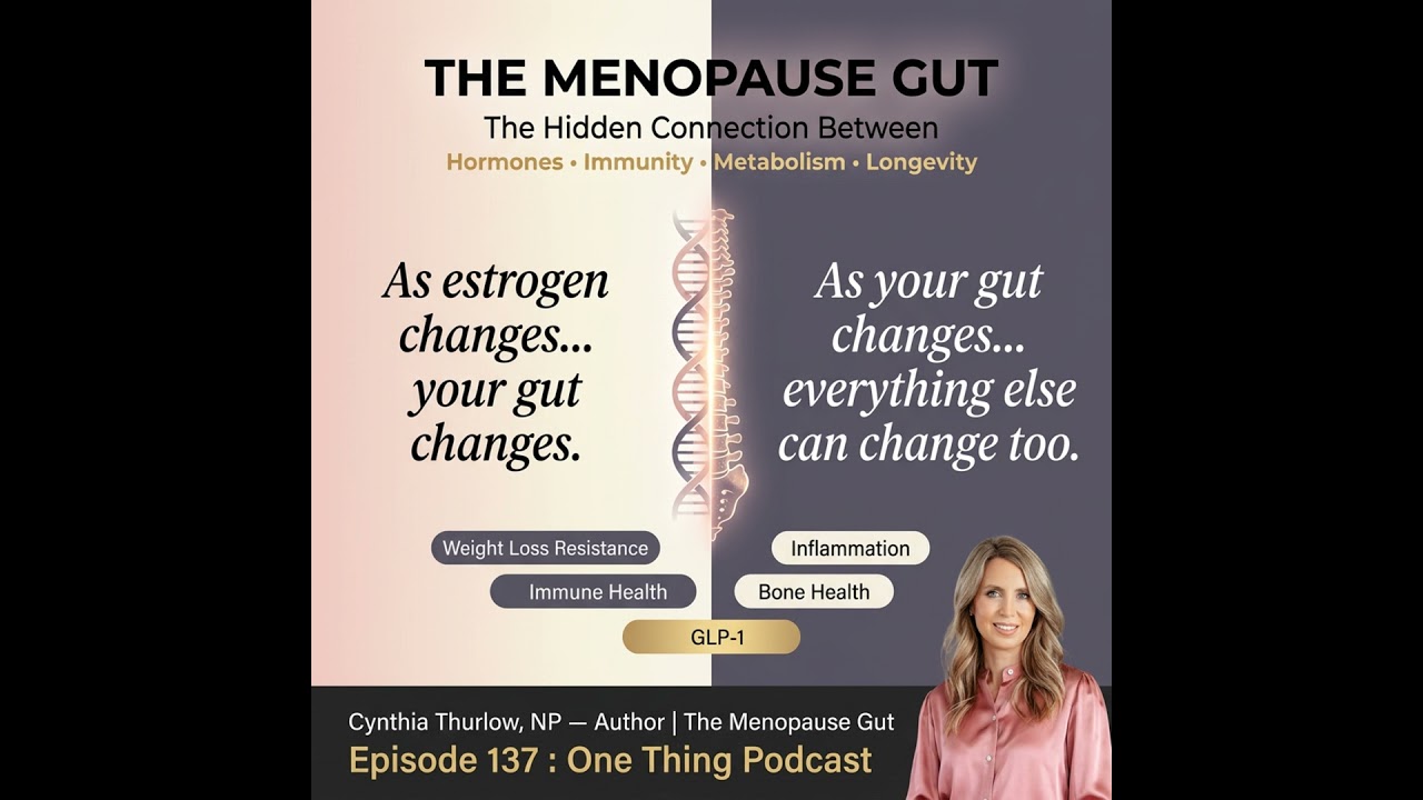Episode 137 |The Menopause Gut| The Hidden System Medicine Overlooked| Cynthia Thurlow Episode 137 |The Menopause Gut| The Hidden System Medicine Overlooked| Cynthia Thurlow