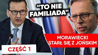 'To nie Familiada!'. Morawiecki nie wytrzymał na komisji | Część 1