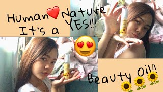 Human Nature Beauty Oil Review | Ayen Pascual