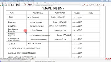 Netcad Projesinde Yazıları Hizalama ( Sola Dayama ) ( Şaban GÜL, Harita Mühendisi )