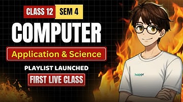 Computer Science & Computer Application 1st Class | WBCHSE | Class 12 | SEM 4 | New Syllabus