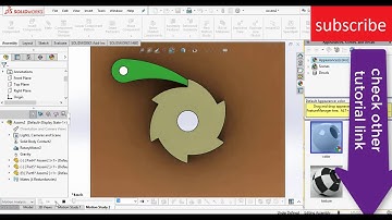 Ratchet mechanism and motion analysis in solidworks