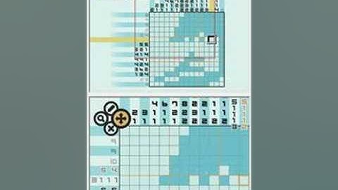 Picross DS - Normal 3-B - Whale