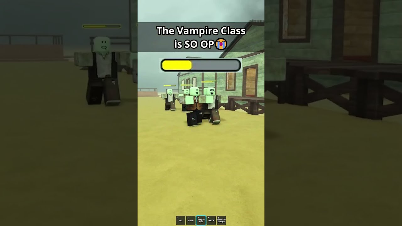 Is The VAMPIRE CLASS IS OP Roblox Deadrails