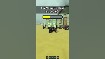 Is The VAMPIRE CLASS IS OP? 🤔 #roblox #deadrails