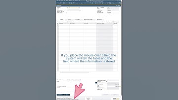 How to find the table and the field in an object #sapbusinessone #query