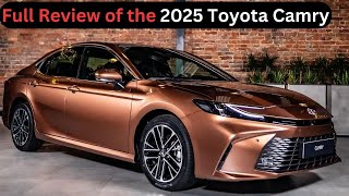 Новое поколение Toyota Camry 2025 года продолжает оставаться вне конкуренции!