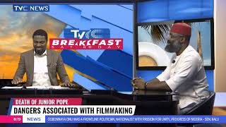 Junior Pope: Actors Guild Of Nigeria Suspends Filmmaker, Adanma Luke Over Boat Mishap