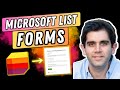 New forms experience for microsoft lists  full tutorial