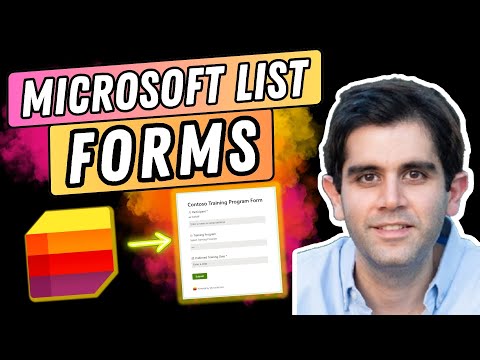 NEW FORMS Experience for Microsoft Lists | Full Tutorial