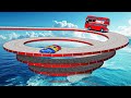 Cars vs Spirals in GTA 5