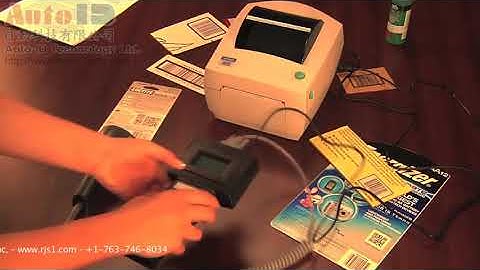 RJS D4000 Barcode Verifier