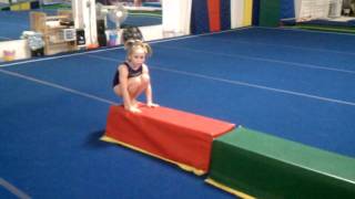 Forward roll to straddle hold  -  press handstand progression
