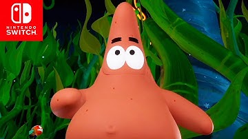 SpongeBob Battle for Bikini Bottom Rehydrated Switch - 100% Walkthrough Part 13 Gameplay Krusty Krab