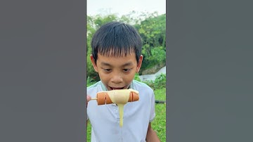 THỬ THÁCH nhắm mắt ĂN XÚC XÍCH  ,Tương ỚT🌶 Kem Celano , siêu ngon sự kết hợp hoàn hảo #food #cute