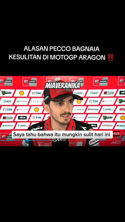THE REASON PECCO BAGNAIA HAS DIFFICULTIES IN MOTOGP ARAGON ‼️ #marcmarquez #motogp