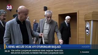 İL GENEL MECLİSİ OCAK AYI OTURUMLARI BAŞLADI