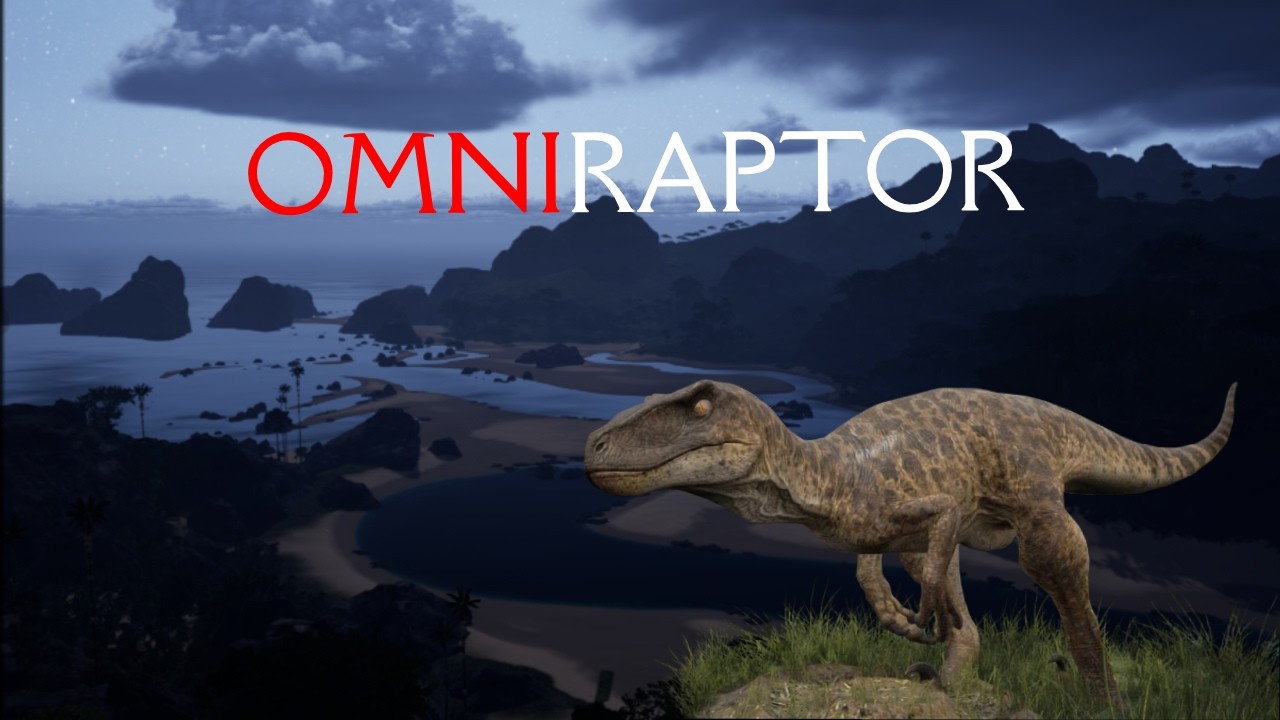 Jugando de Omniraptor en The Isle