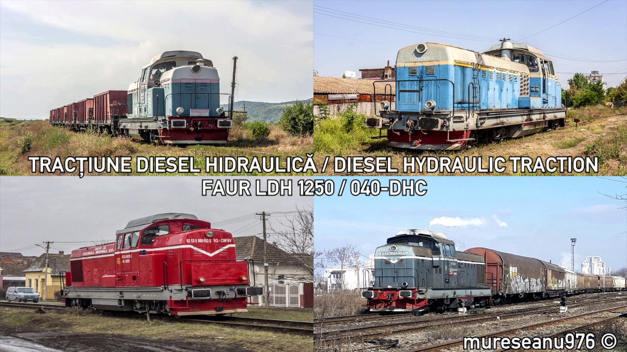 TRACȚIUNE DIESEL-HIDRAULICA / DIESEL HYDRAULIC TRACTION - FAUR LDH 1250 / 040-DHC