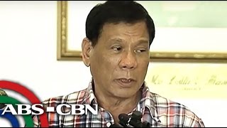 TV Patrol: Duterte, hindi takot ma-disqualify