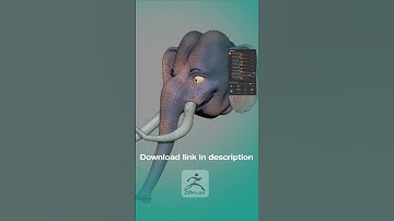 Elephant  Facial blend shapes/morphs - download link in description