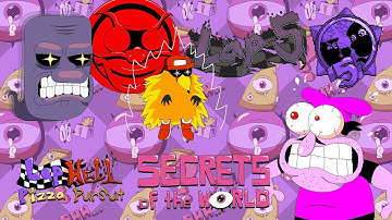 SECRETS OF THE WORLD LAP 5 P-RANK (LUNATIC MODE!) | Pizza Tower: LAP HELL - Pizza Pursuit