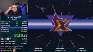 Mega Man X2  Speedrun in 32:25 (World Record)
