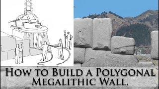 ILLUSTRATED:  How to Build a Polygonal Megalithic Wall. Like Sacsayhuaman, Peru