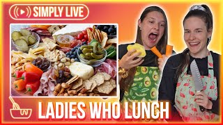 Ladies Who Lunch ft. sister Jen 🔴LIVE - Simplybakelogical