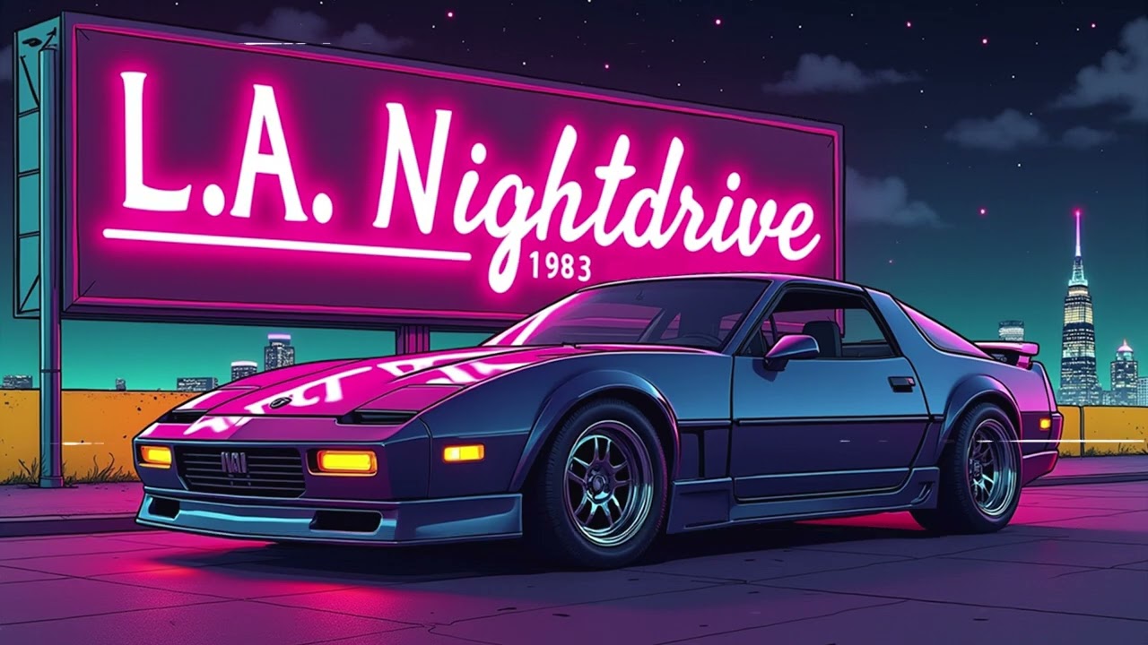 L.A. Night Drive 1983 – Synthwave Light Your Way