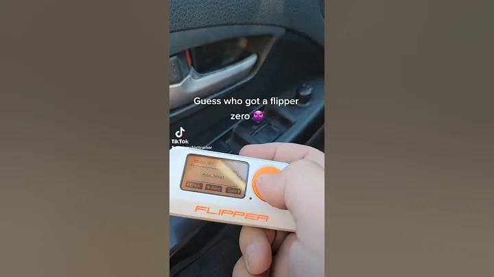 Replay attack with #flipper #flipperzero