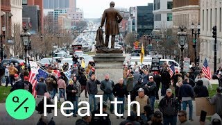 'We Want to Go Back to Work!' Thousands in Michigan Protest Whitmer's Stay-At-Home Order
