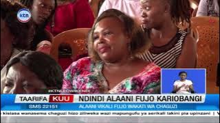 Ndindi Nyoro akemea vikali ghasia na matumizi ya bunduki kwenye chaguzi ndogo