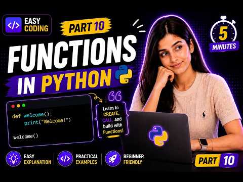 🤖 Build Your First Python Assistant with Python Functions | Part 10