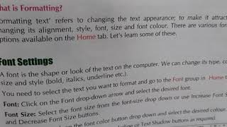 Class 4 Computer Ch 5 MS word : Text Editing and Formatting (part 2)