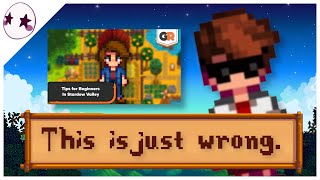 Debunking A Stardew Valley Guide