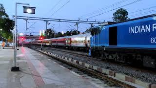 22563 Udhna Andotaya Express Skip Maihar Station & Full Speed Cross
