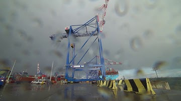 New STS cranes transported to T2 berth at DCT Gdansk
